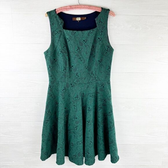 Eva Franco Andrassy Jacquard Fit and Flare Dress - Picture 6 of 8